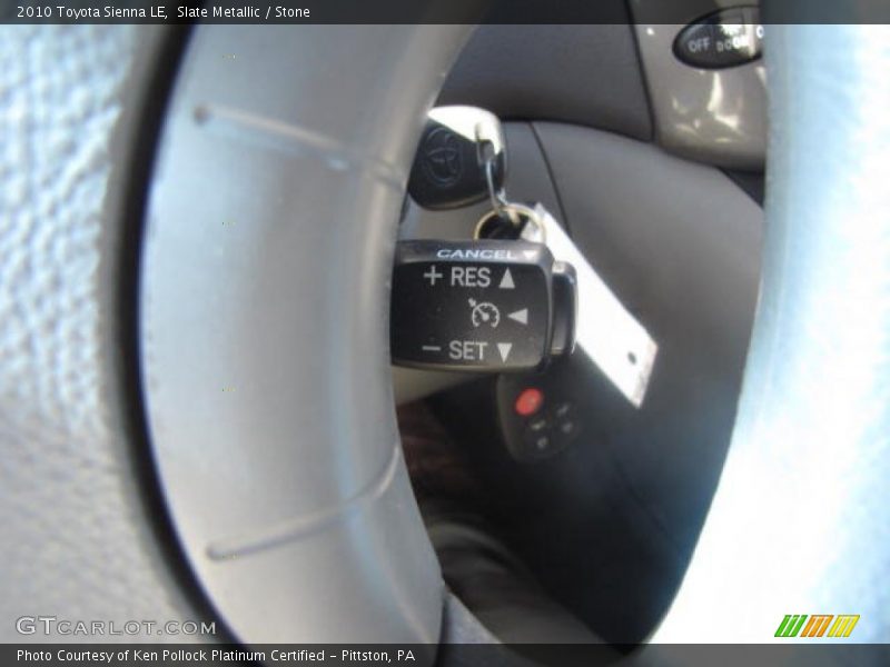 Slate Metallic / Stone 2010 Toyota Sienna LE