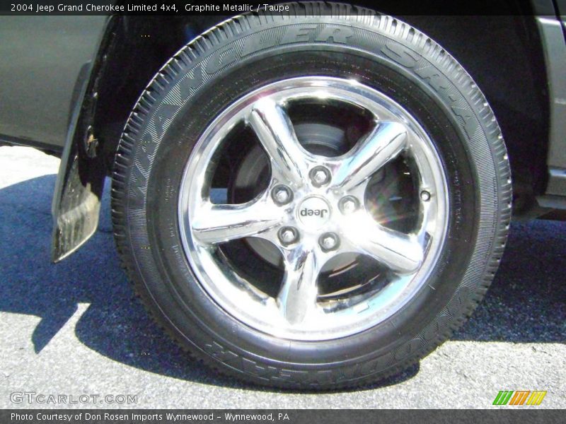 Graphite Metallic / Taupe 2004 Jeep Grand Cherokee Limited 4x4