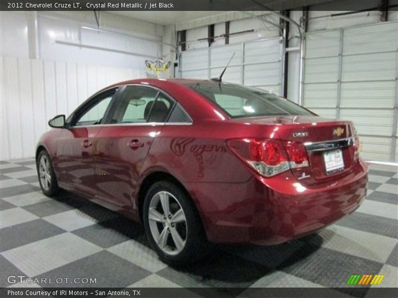Crystal Red Metallic / Jet Black 2012 Chevrolet Cruze LT