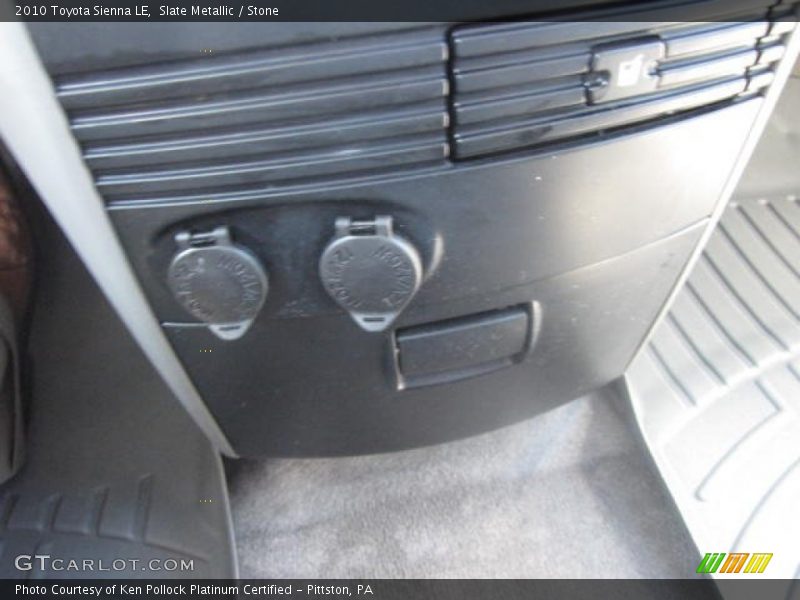 Slate Metallic / Stone 2010 Toyota Sienna LE