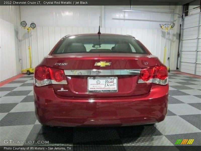 Crystal Red Metallic / Jet Black 2012 Chevrolet Cruze LT