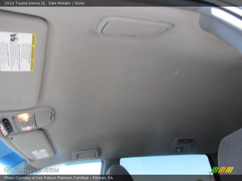 Slate Metallic / Stone 2010 Toyota Sienna LE