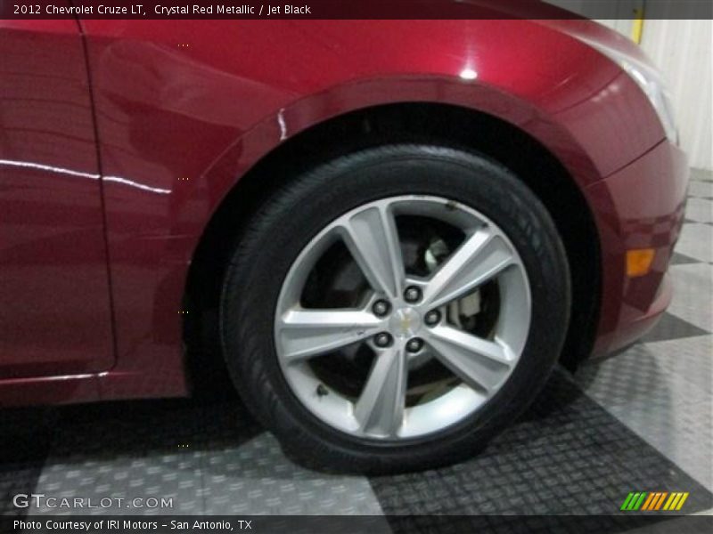 Crystal Red Metallic / Jet Black 2012 Chevrolet Cruze LT