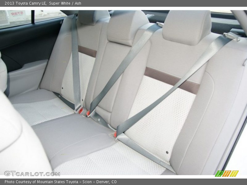 Super White / Ash 2013 Toyota Camry LE