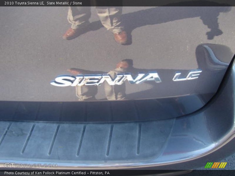 Slate Metallic / Stone 2010 Toyota Sienna LE