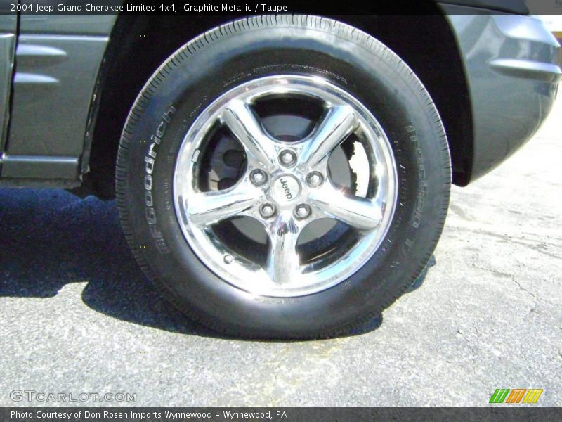 Graphite Metallic / Taupe 2004 Jeep Grand Cherokee Limited 4x4