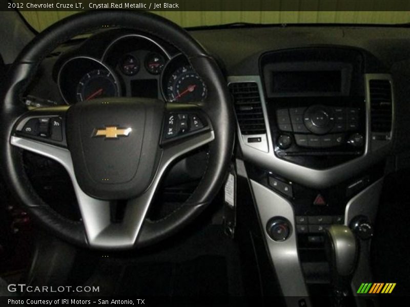 Crystal Red Metallic / Jet Black 2012 Chevrolet Cruze LT