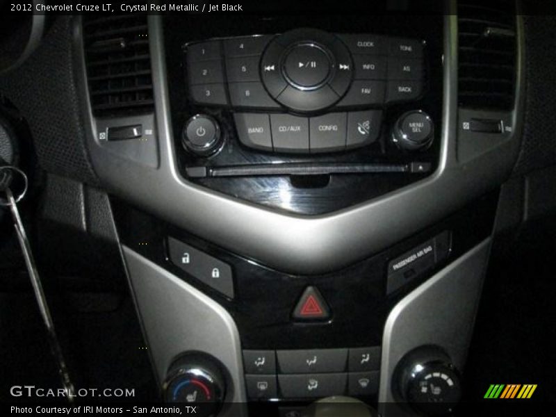 Crystal Red Metallic / Jet Black 2012 Chevrolet Cruze LT