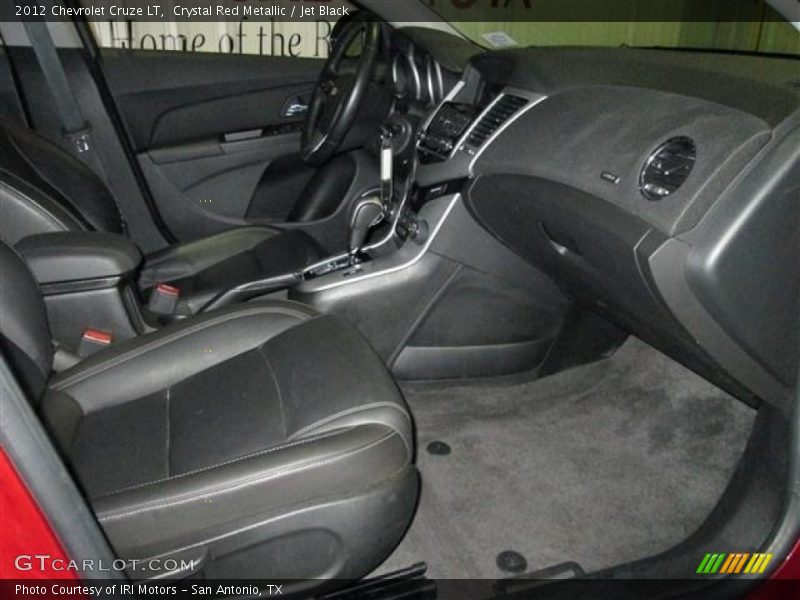 Crystal Red Metallic / Jet Black 2012 Chevrolet Cruze LT