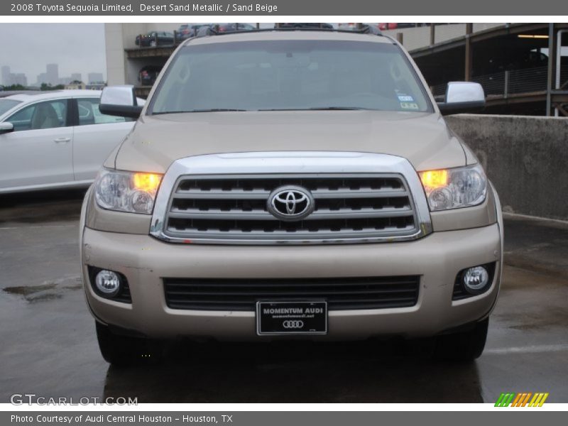 Desert Sand Metallic / Sand Beige 2008 Toyota Sequoia Limited