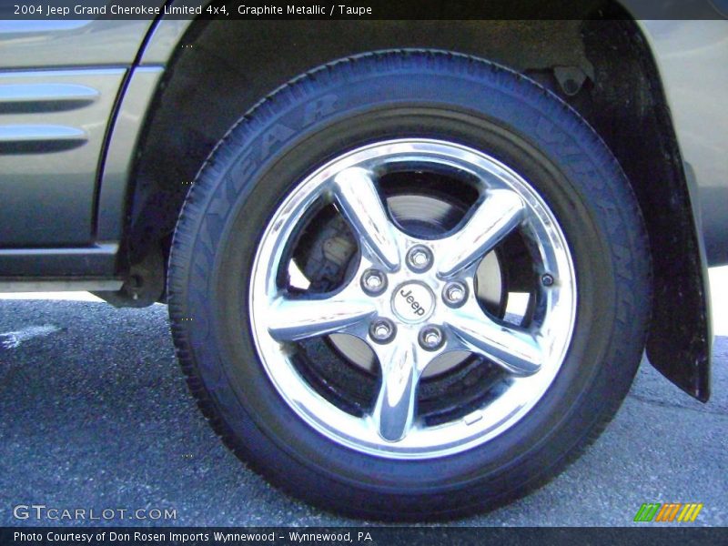 Graphite Metallic / Taupe 2004 Jeep Grand Cherokee Limited 4x4
