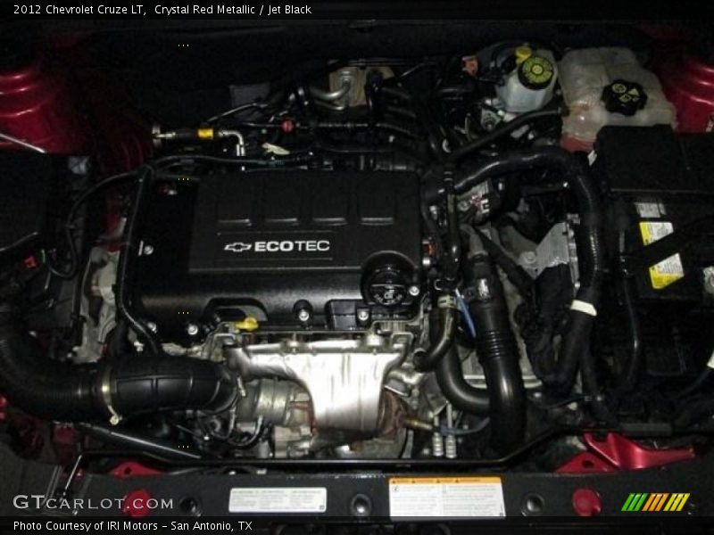 Crystal Red Metallic / Jet Black 2012 Chevrolet Cruze LT