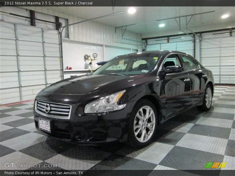 Super Black / Charcoal 2012 Nissan Maxima 3.5 S