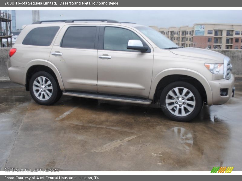 Desert Sand Metallic / Sand Beige 2008 Toyota Sequoia Limited