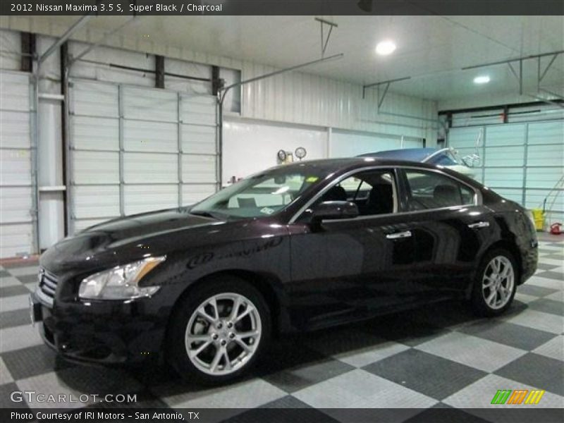 Super Black / Charcoal 2012 Nissan Maxima 3.5 S