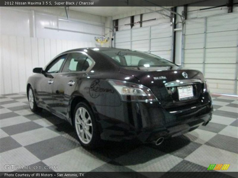 Super Black / Charcoal 2012 Nissan Maxima 3.5 S