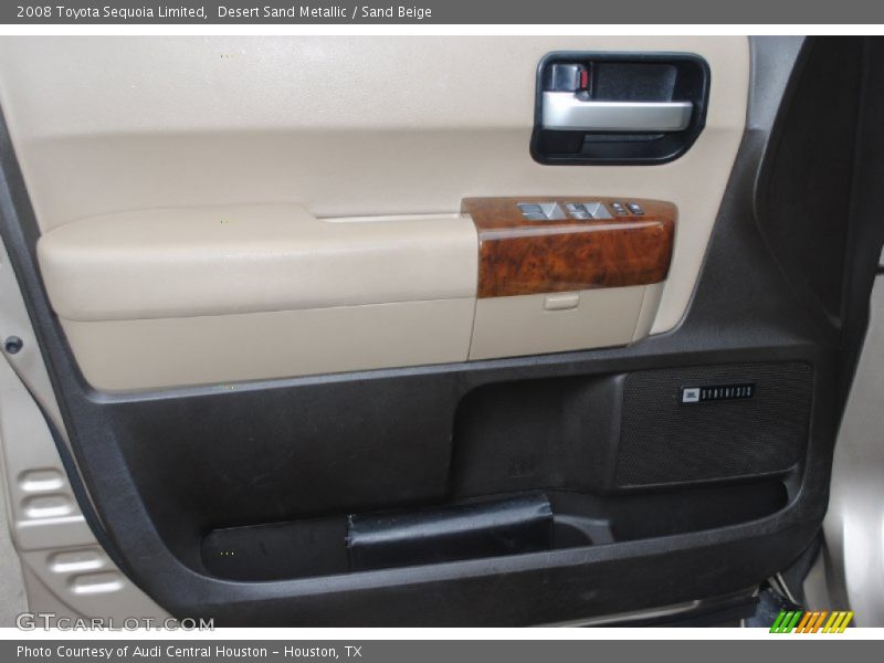 Desert Sand Metallic / Sand Beige 2008 Toyota Sequoia Limited