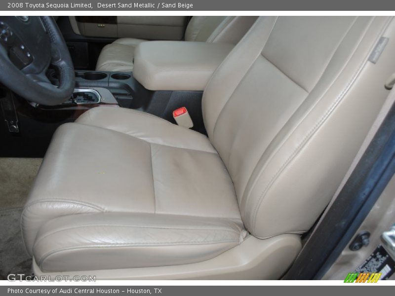 Desert Sand Metallic / Sand Beige 2008 Toyota Sequoia Limited