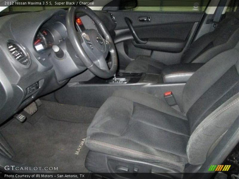 Super Black / Charcoal 2012 Nissan Maxima 3.5 S