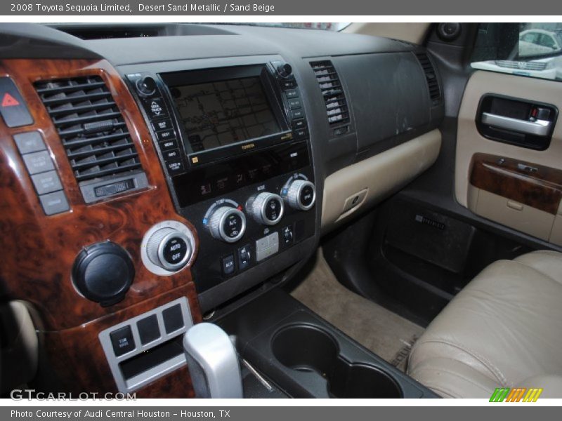Desert Sand Metallic / Sand Beige 2008 Toyota Sequoia Limited