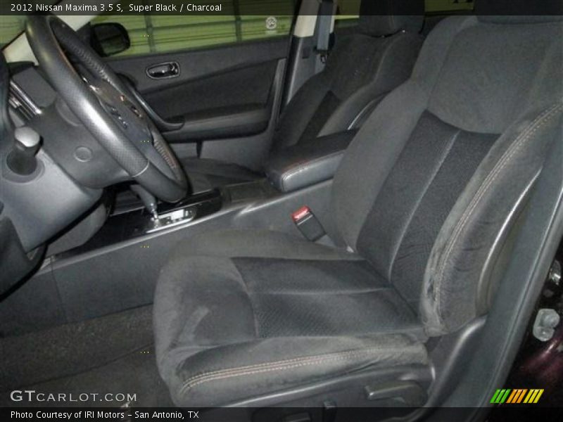 Super Black / Charcoal 2012 Nissan Maxima 3.5 S