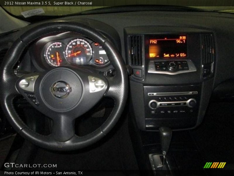 Super Black / Charcoal 2012 Nissan Maxima 3.5 S