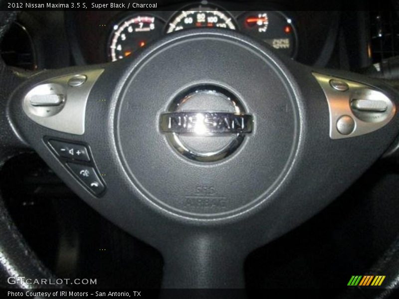 Super Black / Charcoal 2012 Nissan Maxima 3.5 S