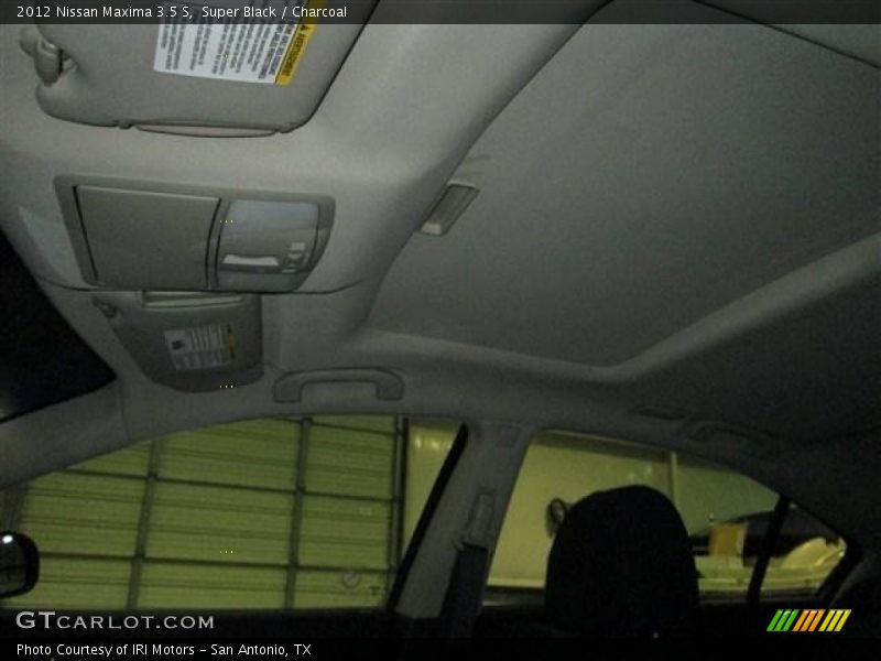 Super Black / Charcoal 2012 Nissan Maxima 3.5 S