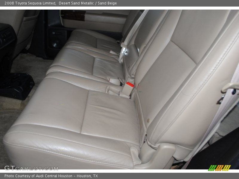 Desert Sand Metallic / Sand Beige 2008 Toyota Sequoia Limited