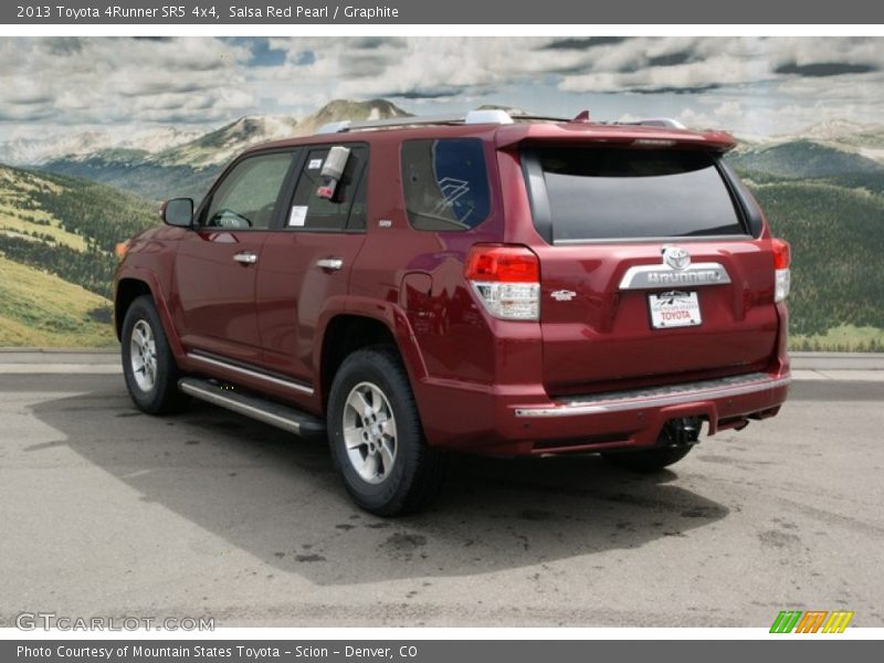 Salsa Red Pearl / Graphite 2013 Toyota 4Runner SR5 4x4