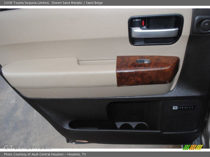 Desert Sand Metallic / Sand Beige 2008 Toyota Sequoia Limited