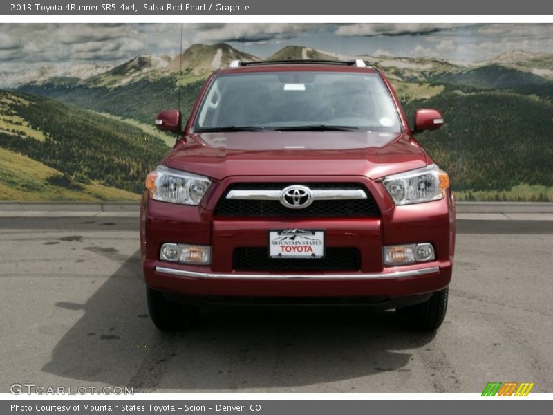 Salsa Red Pearl / Graphite 2013 Toyota 4Runner SR5 4x4