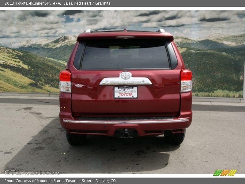 Salsa Red Pearl / Graphite 2013 Toyota 4Runner SR5 4x4