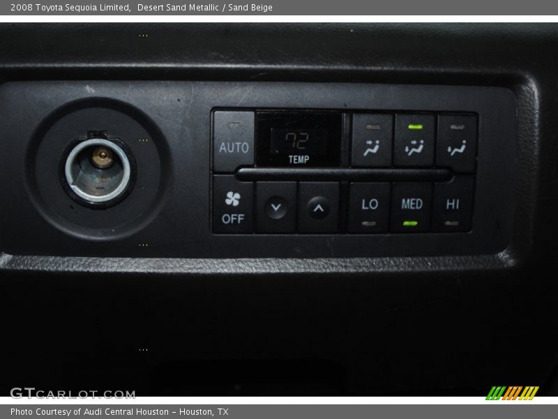 Desert Sand Metallic / Sand Beige 2008 Toyota Sequoia Limited