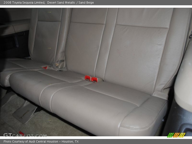 Desert Sand Metallic / Sand Beige 2008 Toyota Sequoia Limited