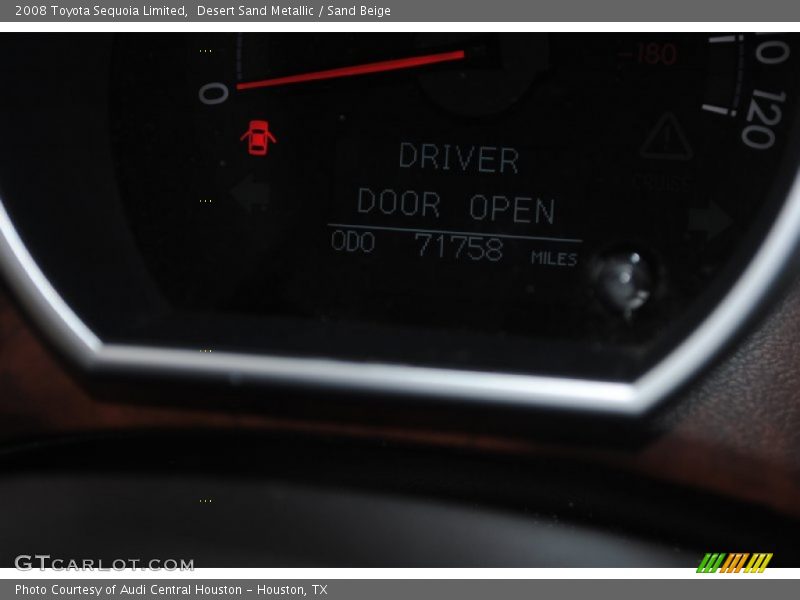 Desert Sand Metallic / Sand Beige 2008 Toyota Sequoia Limited