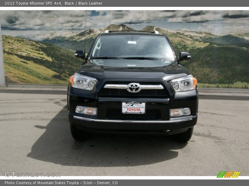 Black / Black Leather 2013 Toyota 4Runner SR5 4x4