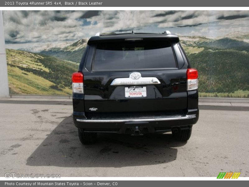 Black / Black Leather 2013 Toyota 4Runner SR5 4x4