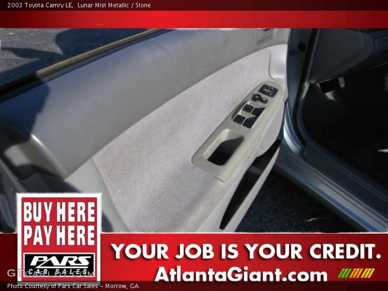 Lunar Mist Metallic / Stone 2003 Toyota Camry LE