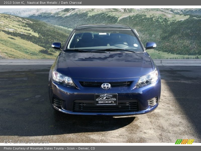 Nautical Blue Metallic / Dark Charcoal 2013 Scion tC