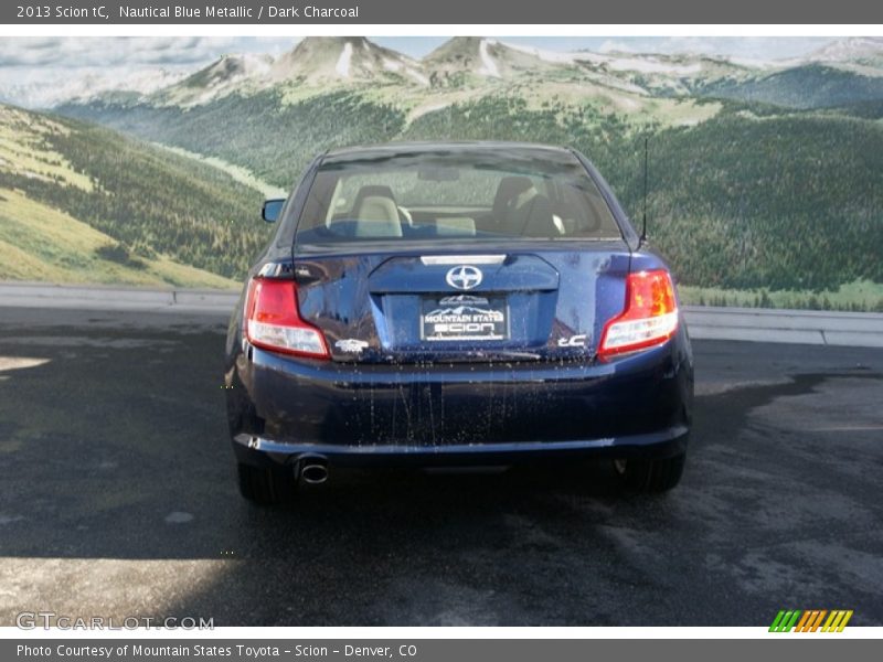 Nautical Blue Metallic / Dark Charcoal 2013 Scion tC