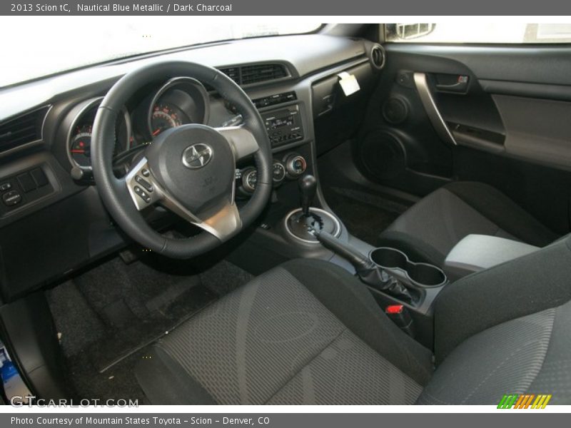 Nautical Blue Metallic / Dark Charcoal 2013 Scion tC