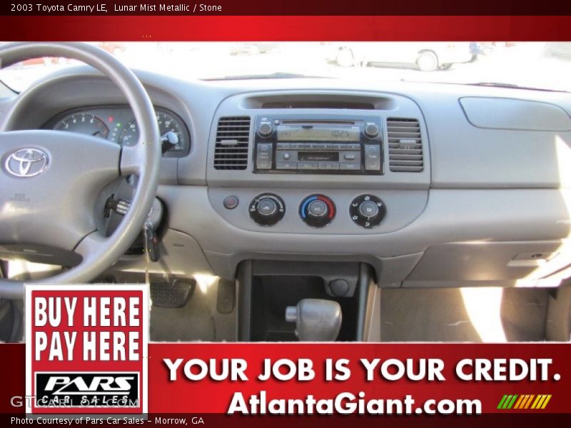 Lunar Mist Metallic / Stone 2003 Toyota Camry LE