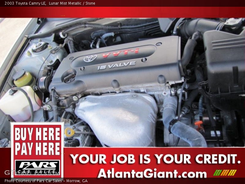 Lunar Mist Metallic / Stone 2003 Toyota Camry LE