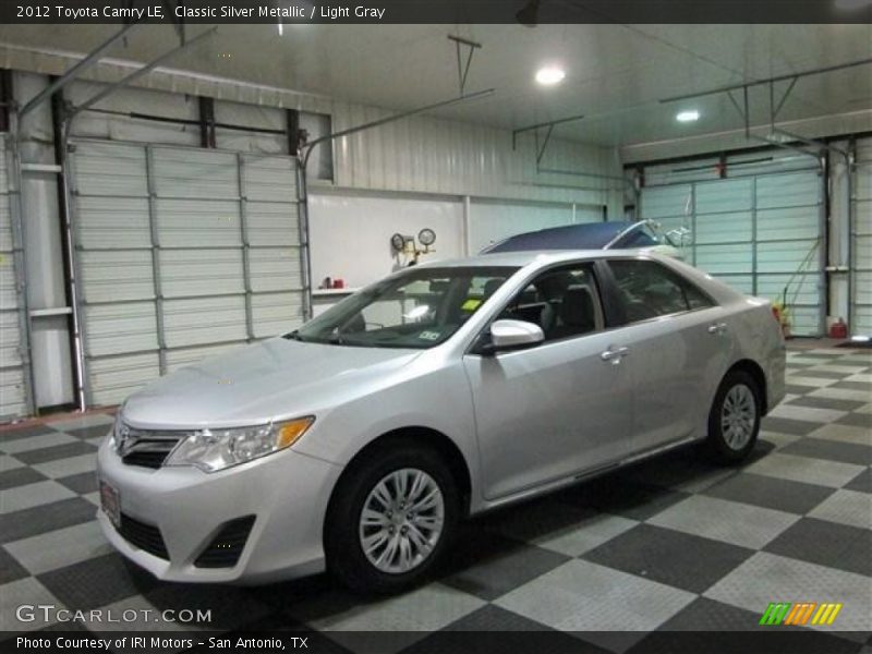 Classic Silver Metallic / Light Gray 2012 Toyota Camry LE