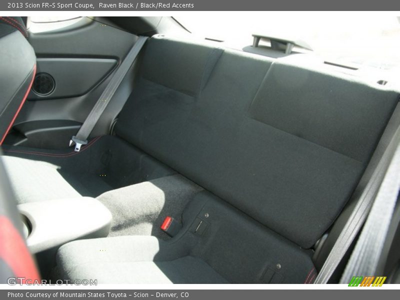 Raven Black / Black/Red Accents 2013 Scion FR-S Sport Coupe