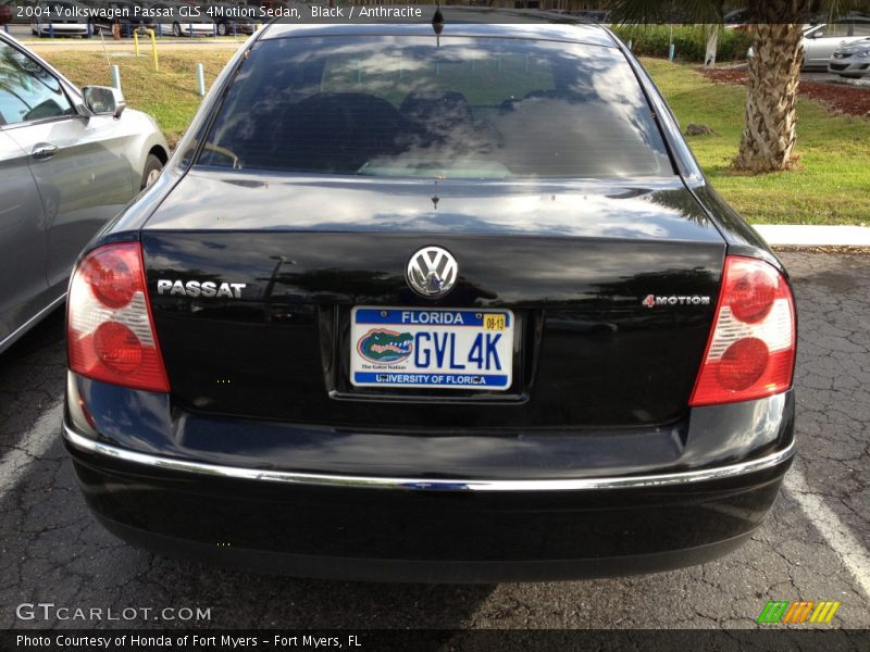 Black / Anthracite 2004 Volkswagen Passat GLS 4Motion Sedan