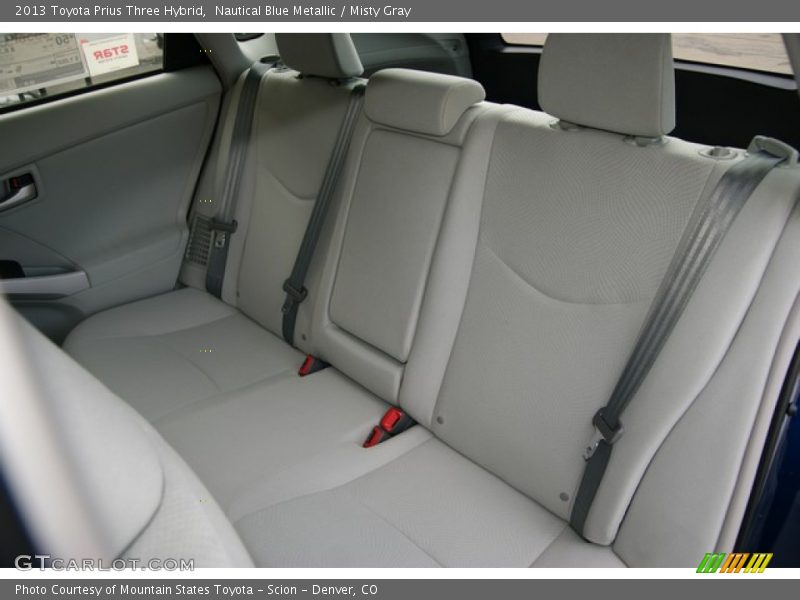 Nautical Blue Metallic / Misty Gray 2013 Toyota Prius Three Hybrid