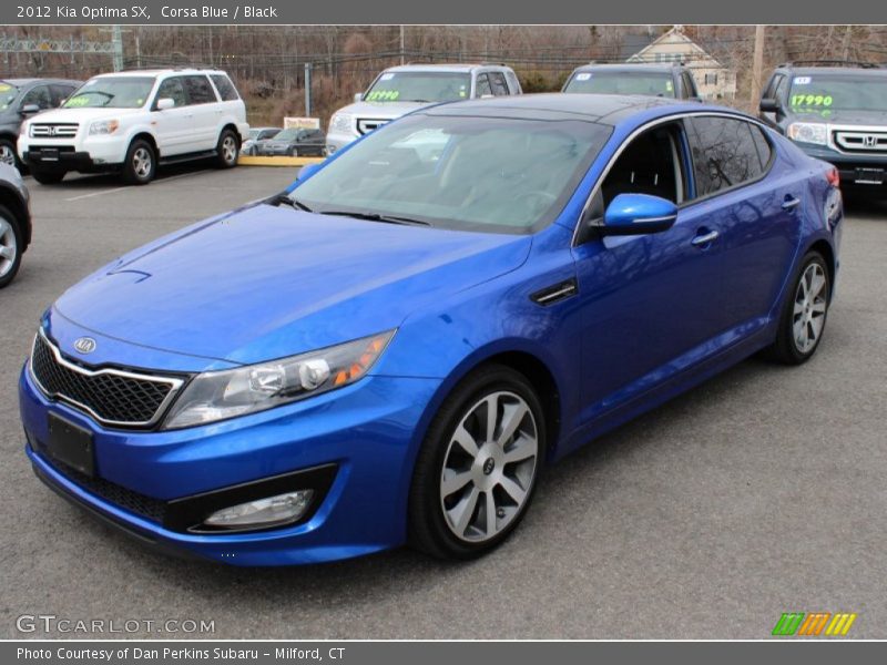 Front 3/4 View of 2012 Optima SX