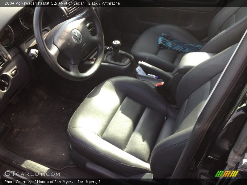 Black / Anthracite 2004 Volkswagen Passat GLS 4Motion Sedan